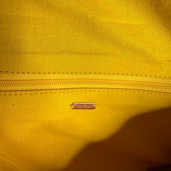 Free People Magic Moment Yellow Beaded Mid Mod Aztec Design Flap Shoulder Bag - Picture 9 of 10